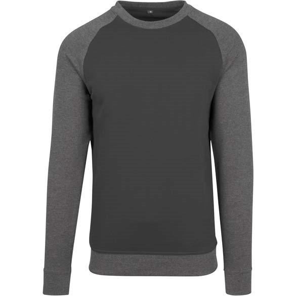 Raglan crew neck