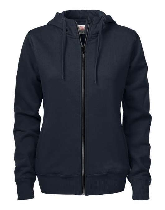 Ladies Overhead Full Zip Hoody