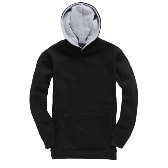 Cottonridge Premium Kids Contrast Hoodie